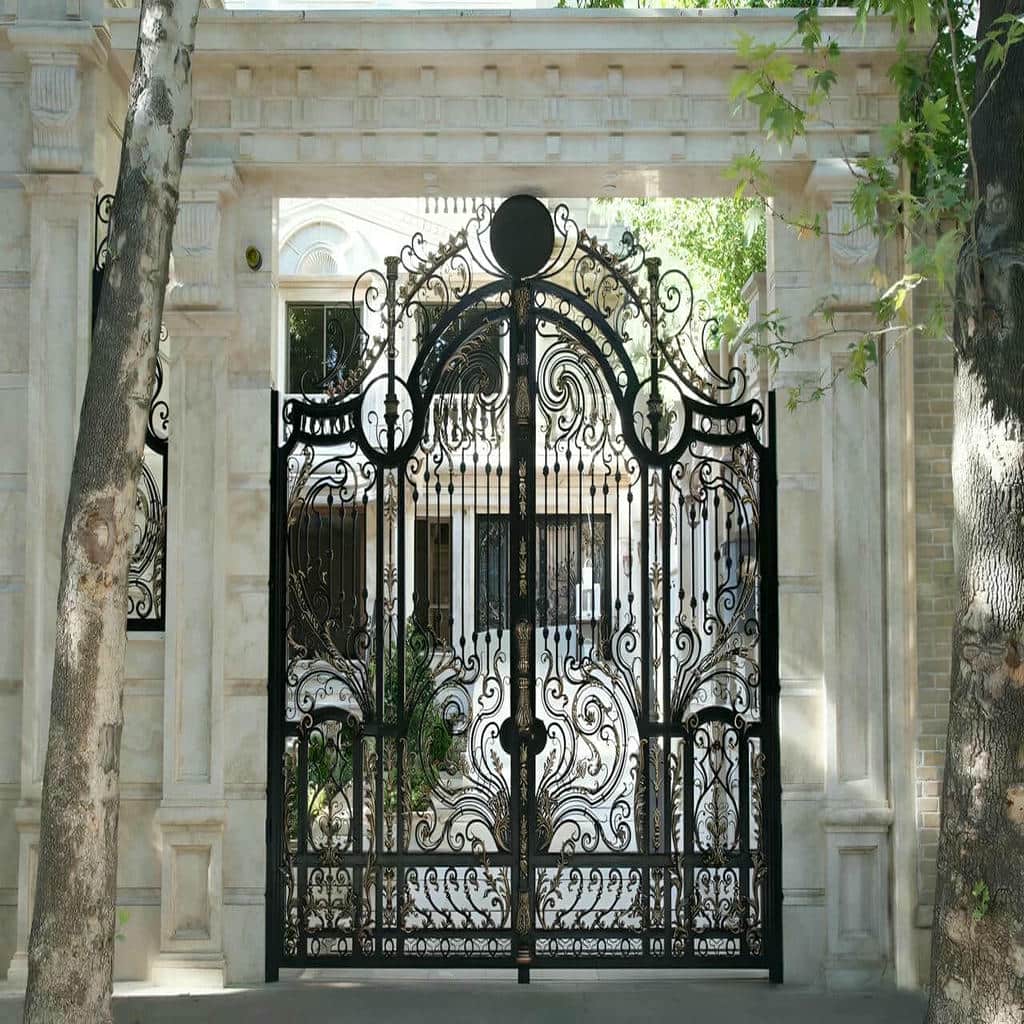 خرید درب ویلایی نمای آجری در ساری