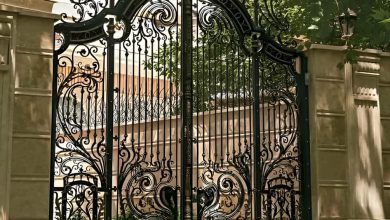 درب حیاط ویلایی در ایلام