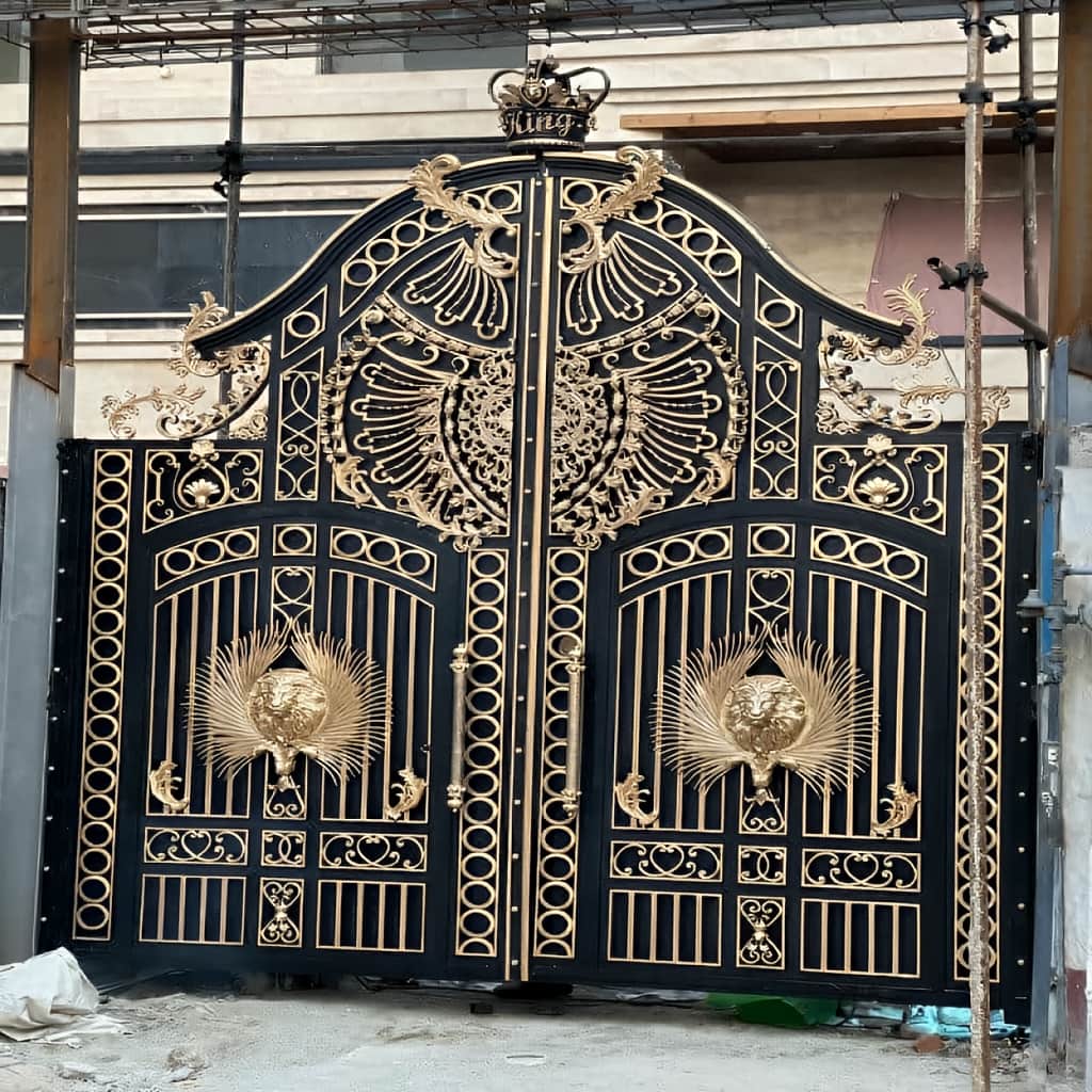 قیمت درب ویلایی حیاط ساده در رشت