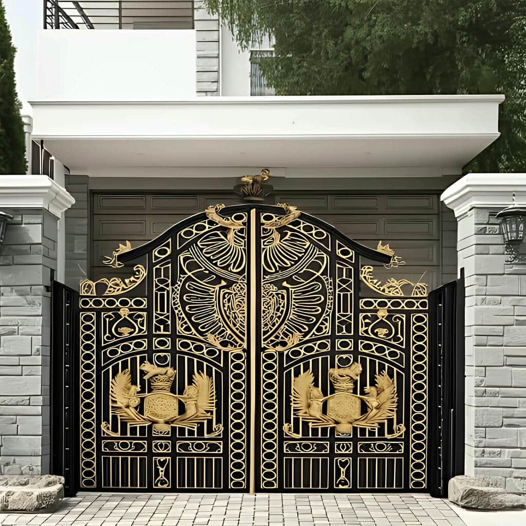 فروش درب حیاط ویلایی طراحی سفارشی در ایلام