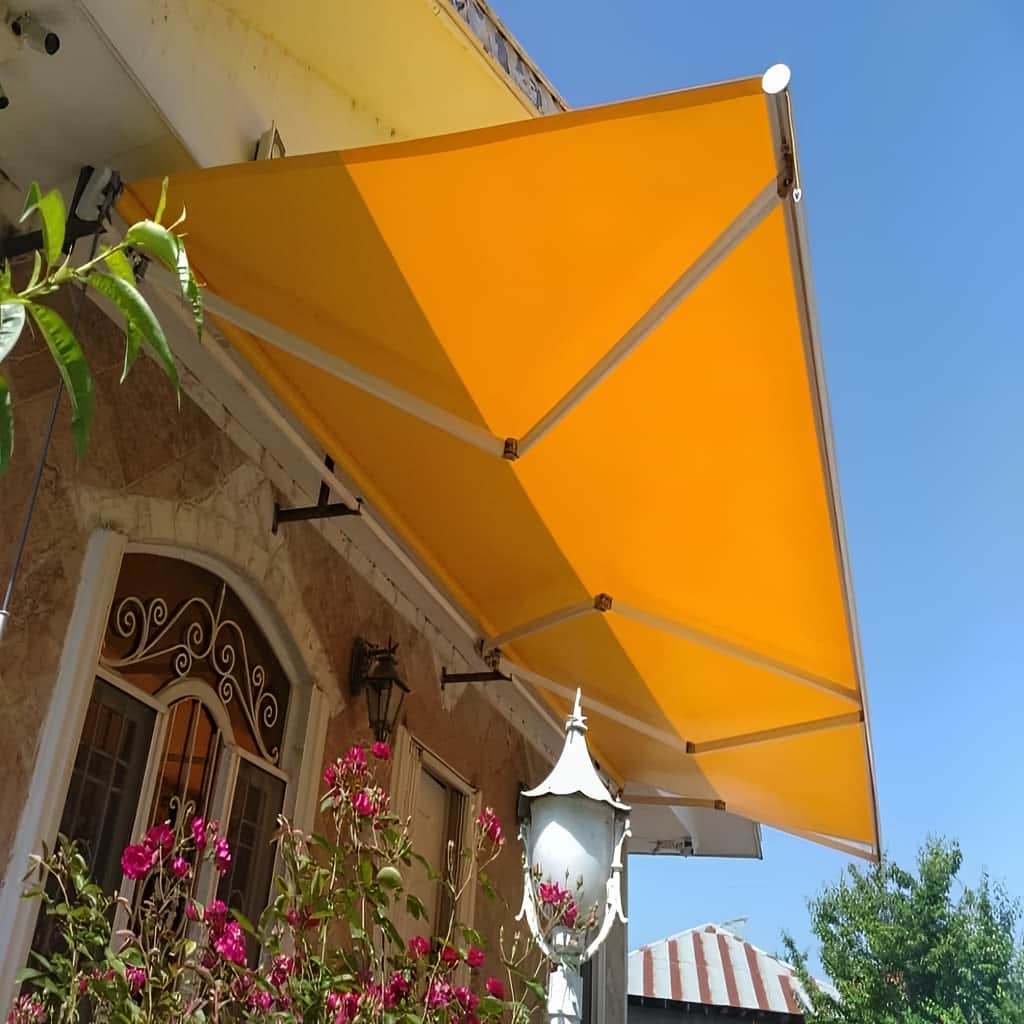 سایبان برقی فول باکس تجاری با موتور قوی برای استفاده پرتردد
