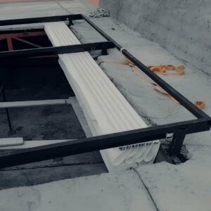 سقف برقی پارچه‌ای پرگولا