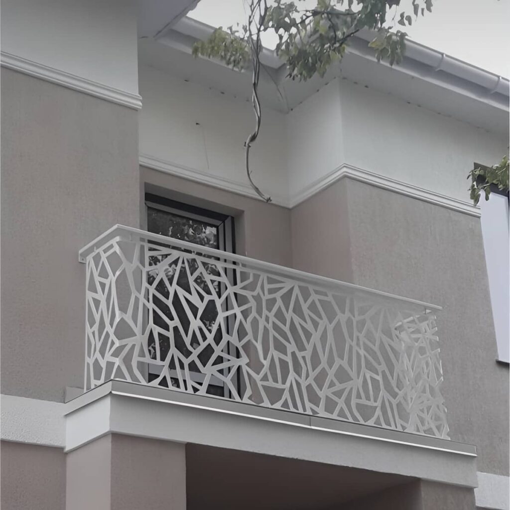 خرید نرده سی ان سی برای بالکن و تراس