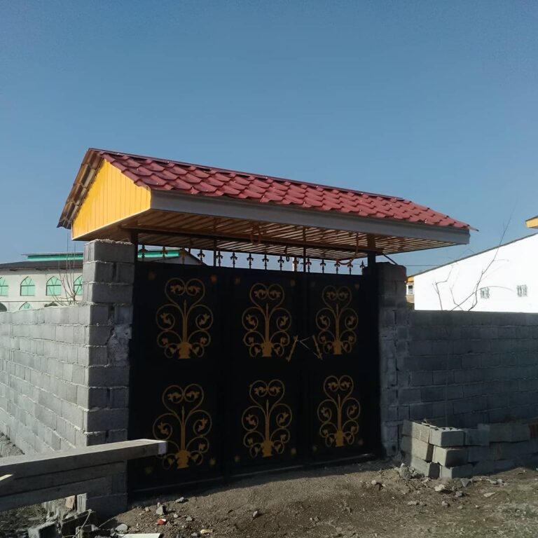 آردواز شیک سردرب حیاط