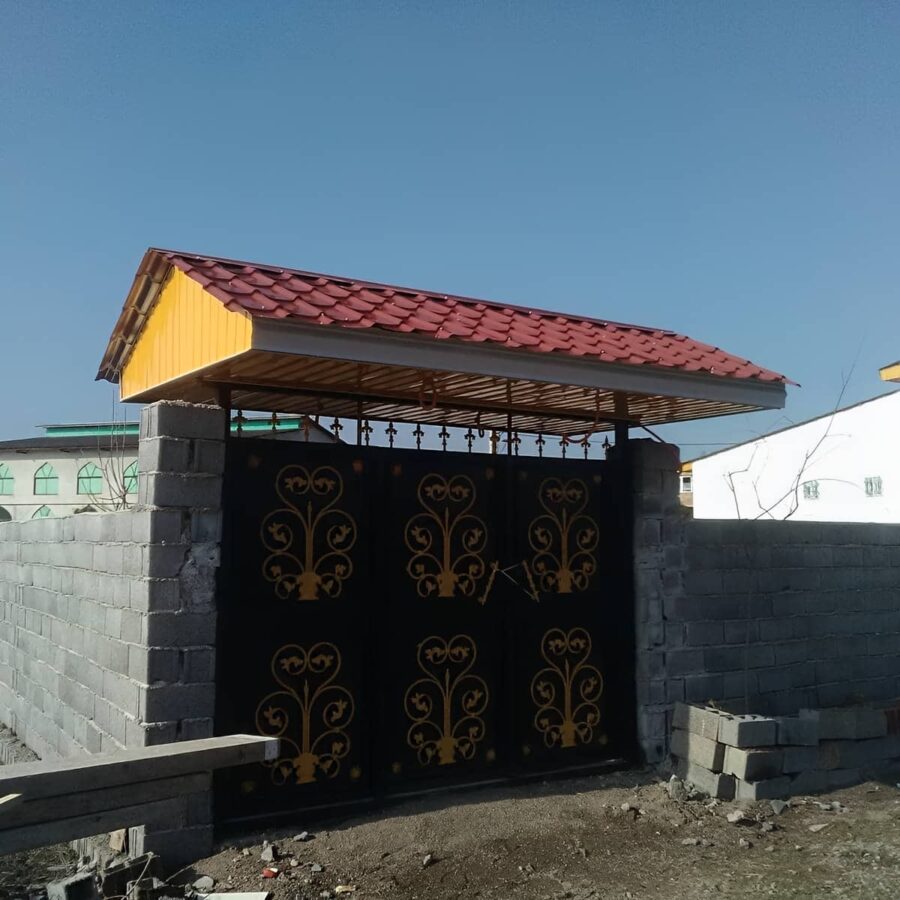 آردواز شیک سردرب حیاط