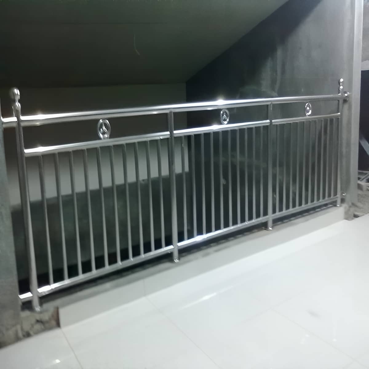 نرده استیل ضدزنگ تراس