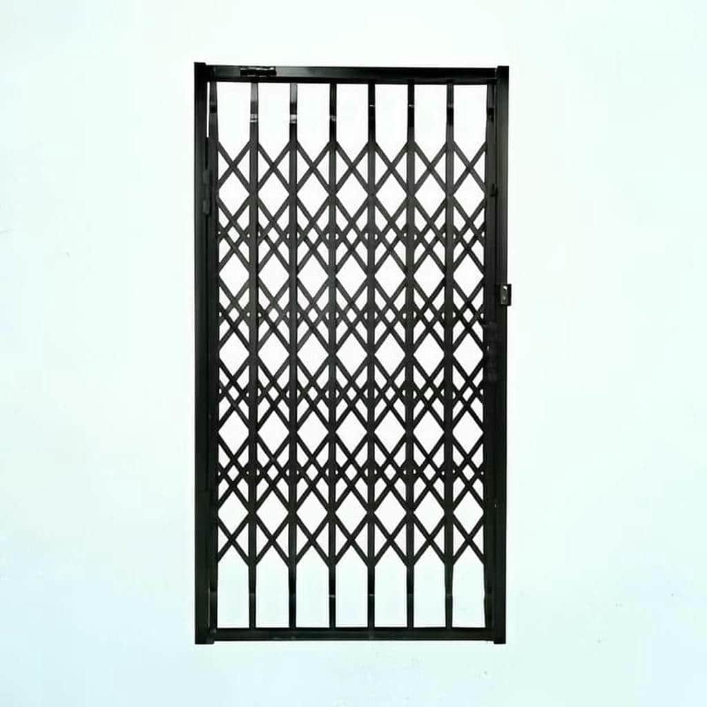7 مدل درب آکاردئونی پنج گل دوبل