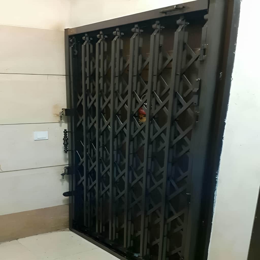 حفاظ آکاردئونی سه لوزی برای حفظ حریم