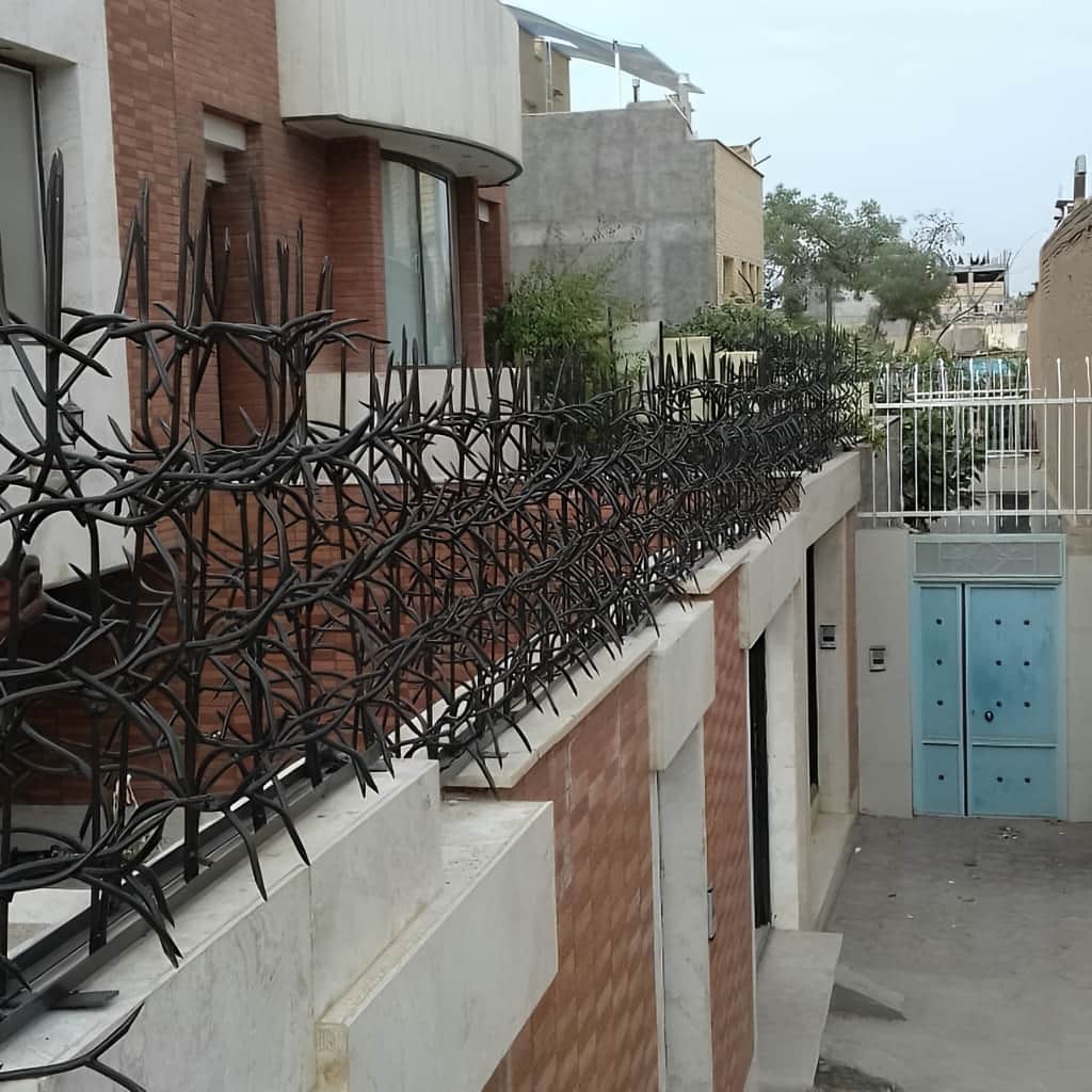 طرح شاخ گوزنی حفاظ پرتراکم برای کنترل دسترسی