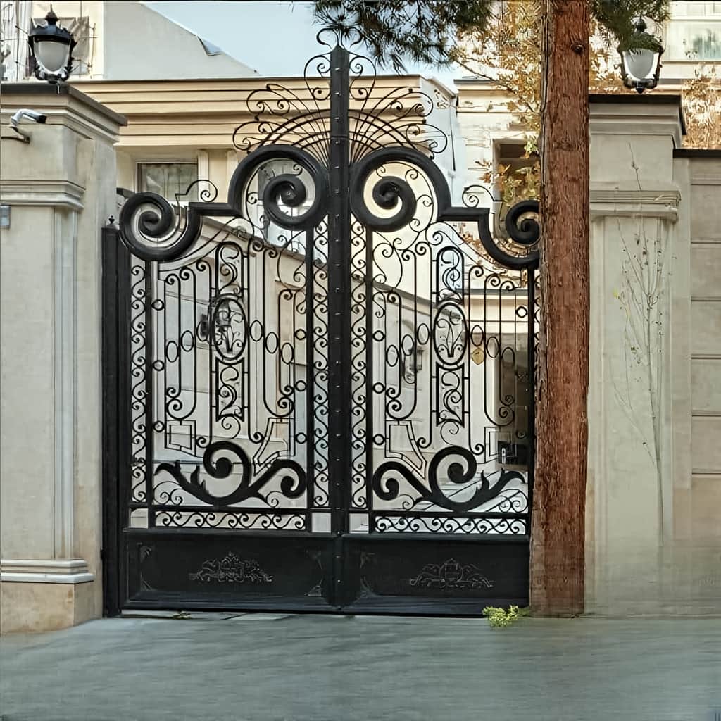 خرید درب پارکینگ سنگین شاسی دوبل ایمن خرید درب پارکینگ سنگین شاسی دوبل ایمن