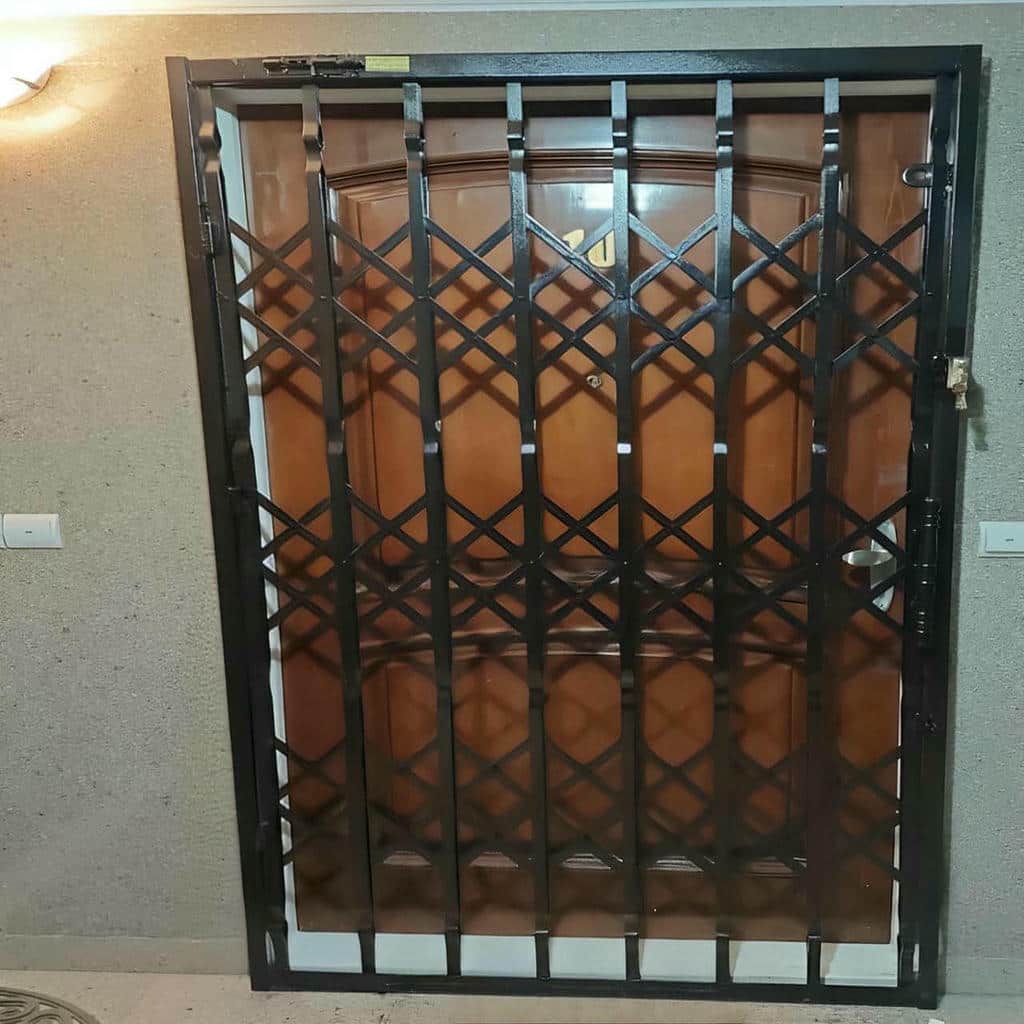 12 طرح حفاظ درب ضد سرقت فلزی