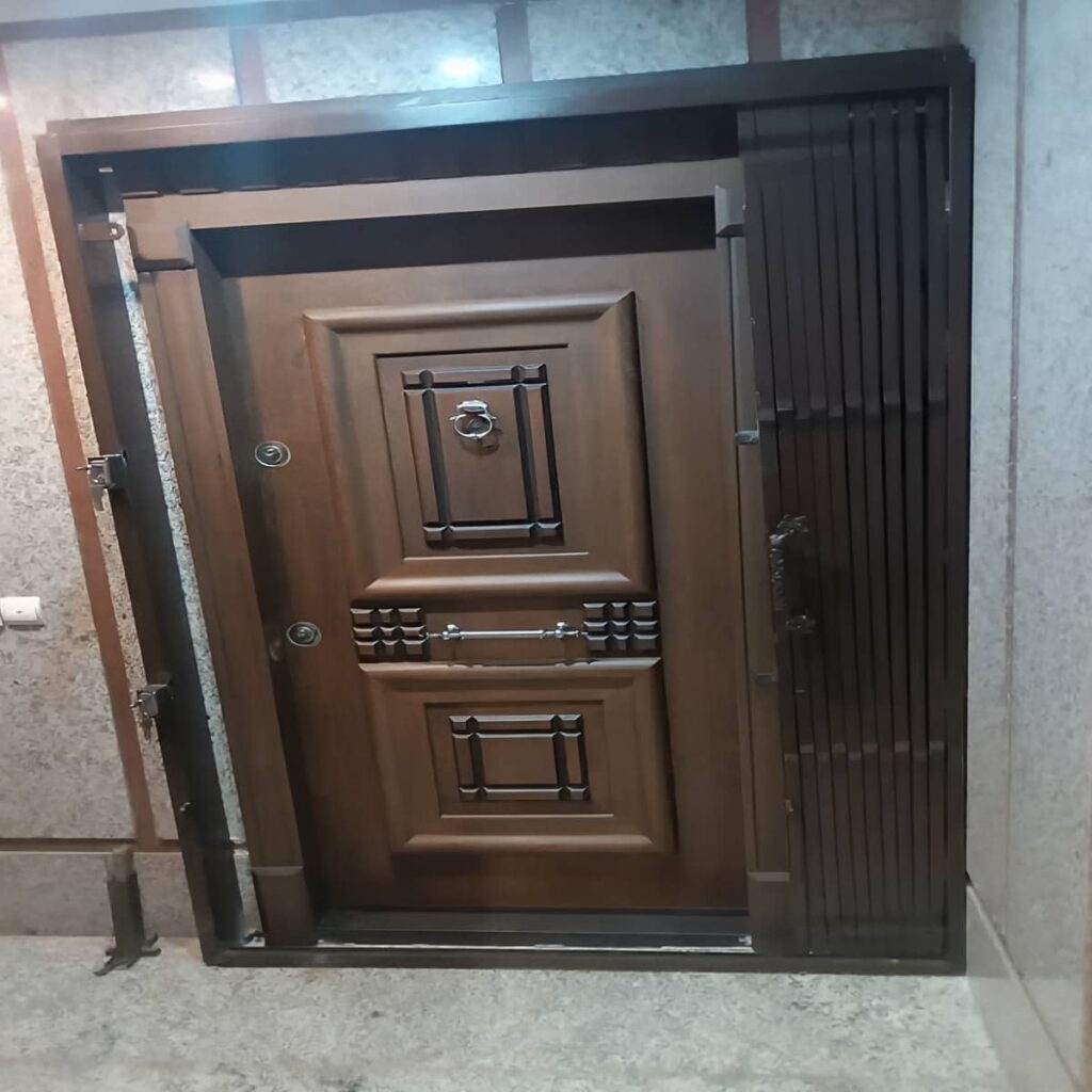 حفاظ آکاردئونی لوزی تسمه پهن با قفل توکار مطمئن