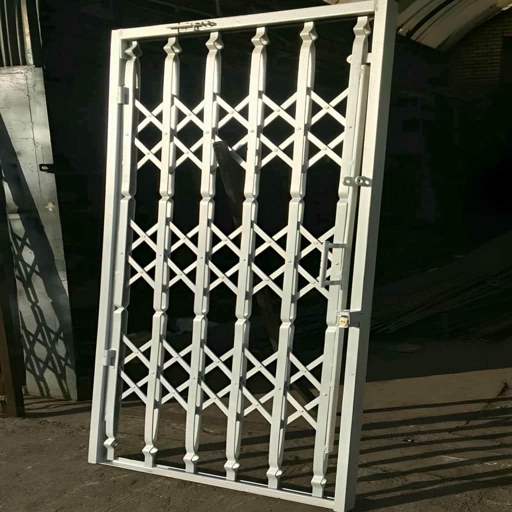 خرید درب آکاردئونی ضد سرقت آپارتمان با حرکت روان