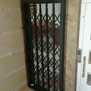 6 نمونه درب آکاردئونی قفل مخفی کتابی
