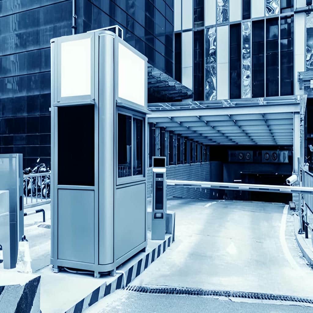 خرید راهبند پارکینگ بازویی با کنترل دسترسی