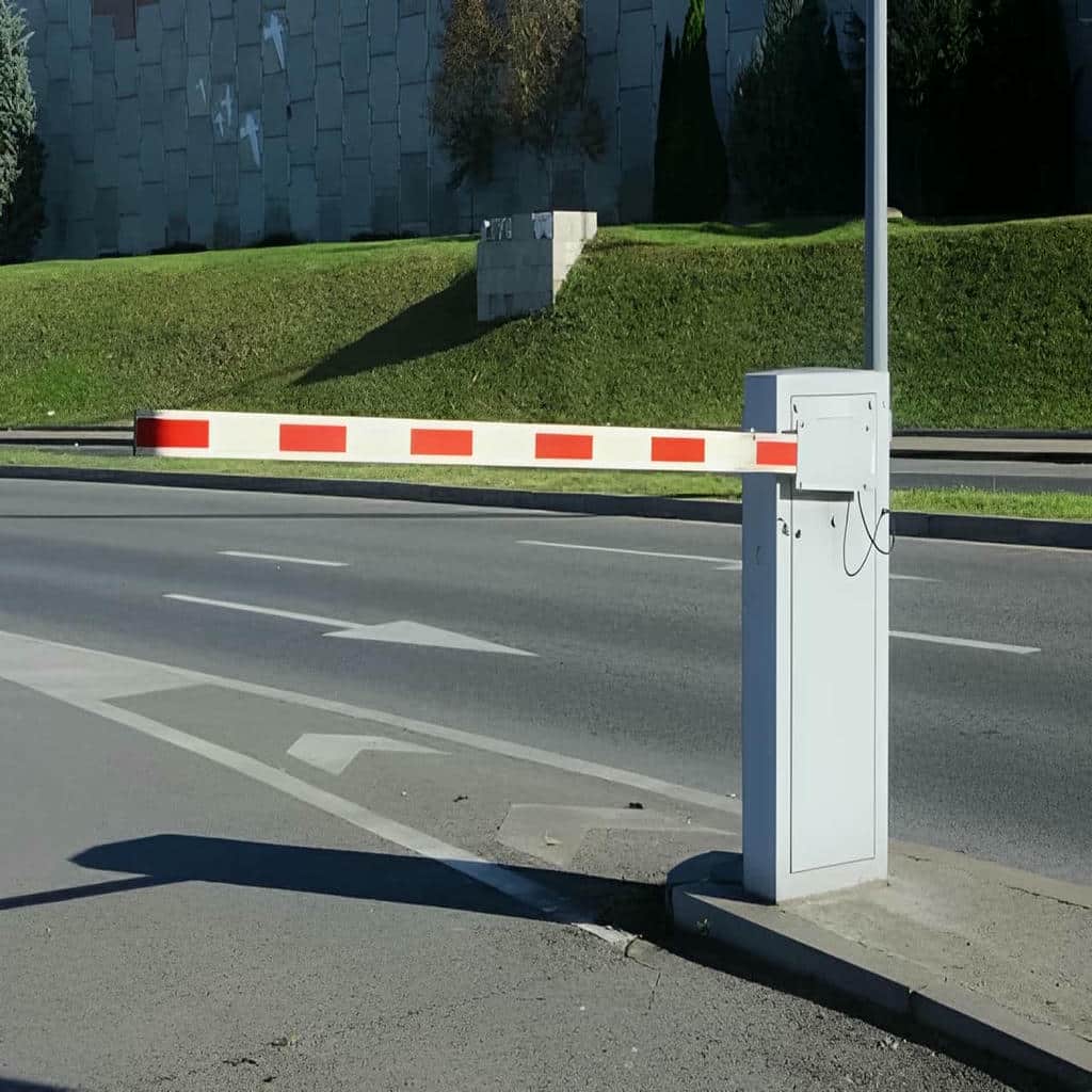 راهبند ورودی صنعتی کامیون رو برای امنیت محوطه