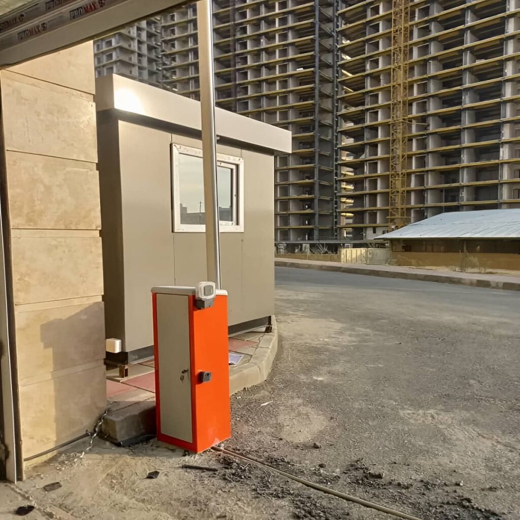مدل راهبند پلاک خوان با تشخیص خودکار خودرو