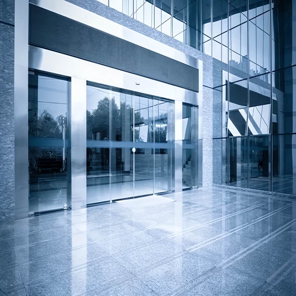 تعمیر سنسور حرکتی درب شیشه ای و تنظیم حساسیت