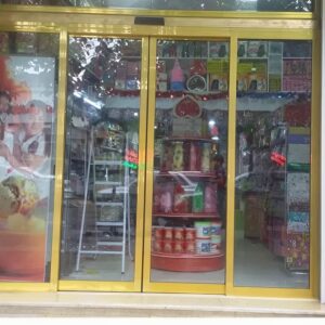 7 طرح درب اتوماتیک شیشه ای هتل لابی