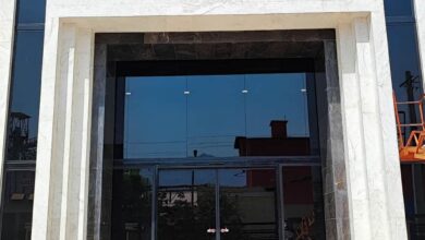 9 مدل فریم آلومینیومی درب اتوماتیک شیشه ای