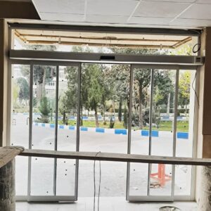 6 مدل درب اتوماتیک شیشه ای بانک کنترل ورود