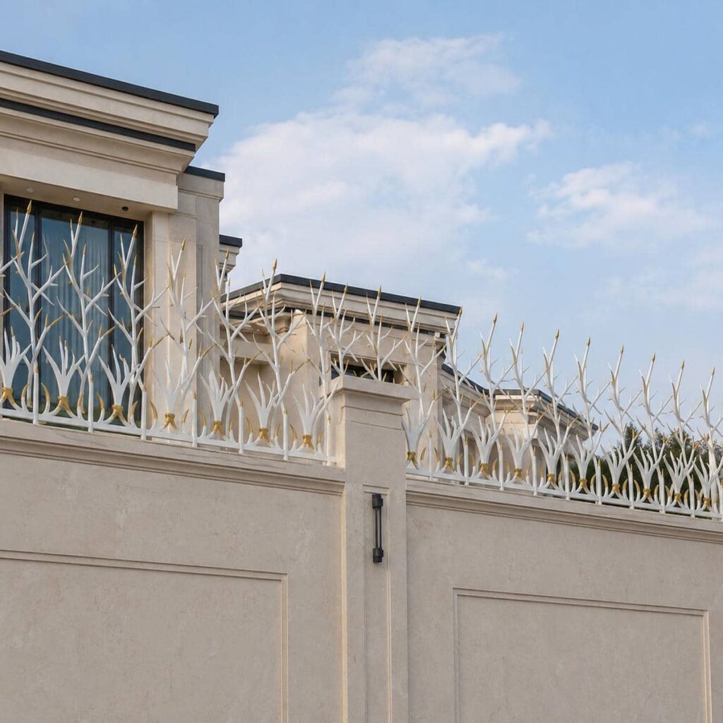 9 مدل حفاظ دیوار با میلگرد آجدار