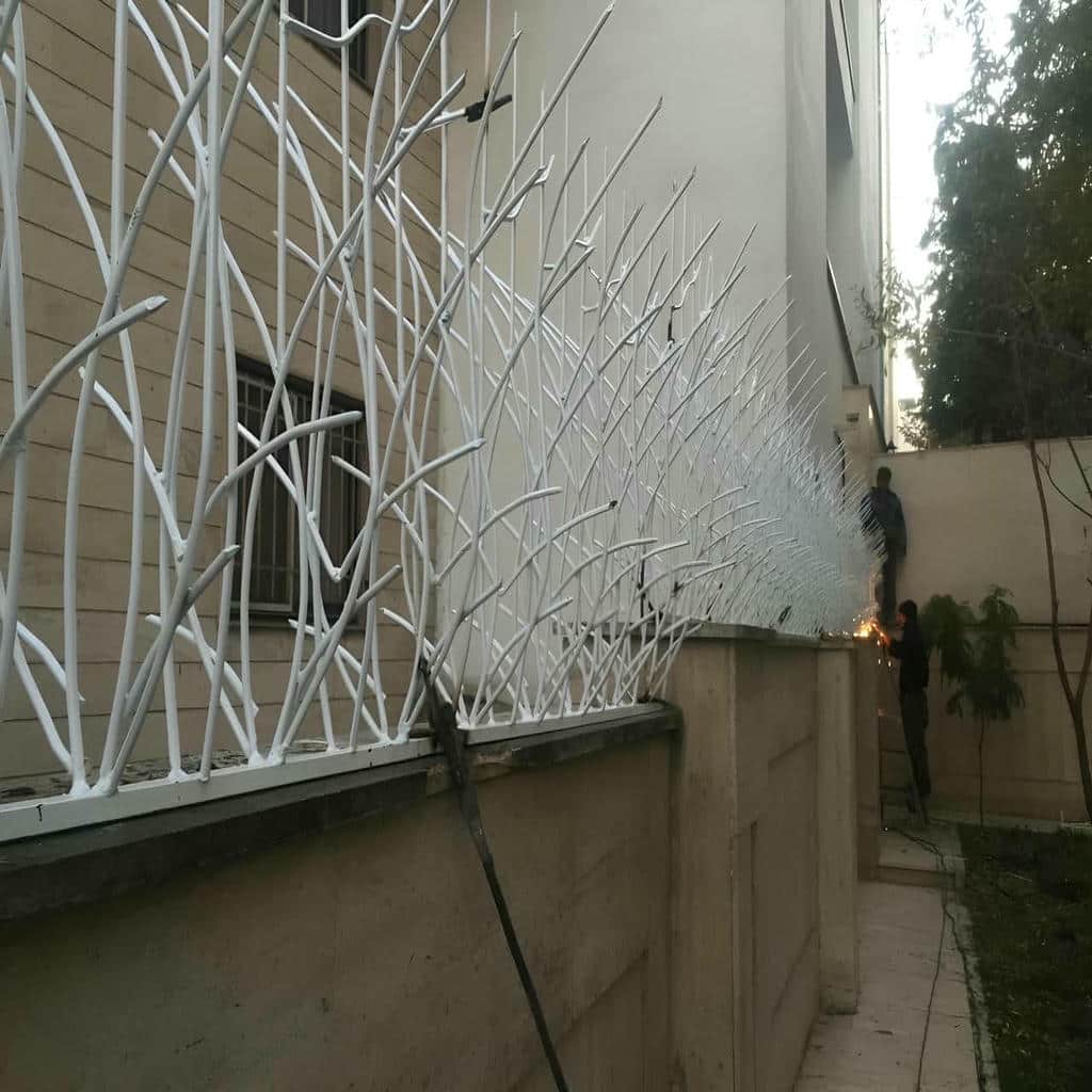 مدل شاخ گوزنی حفاظ میلگردی برای کنترل دسترسی