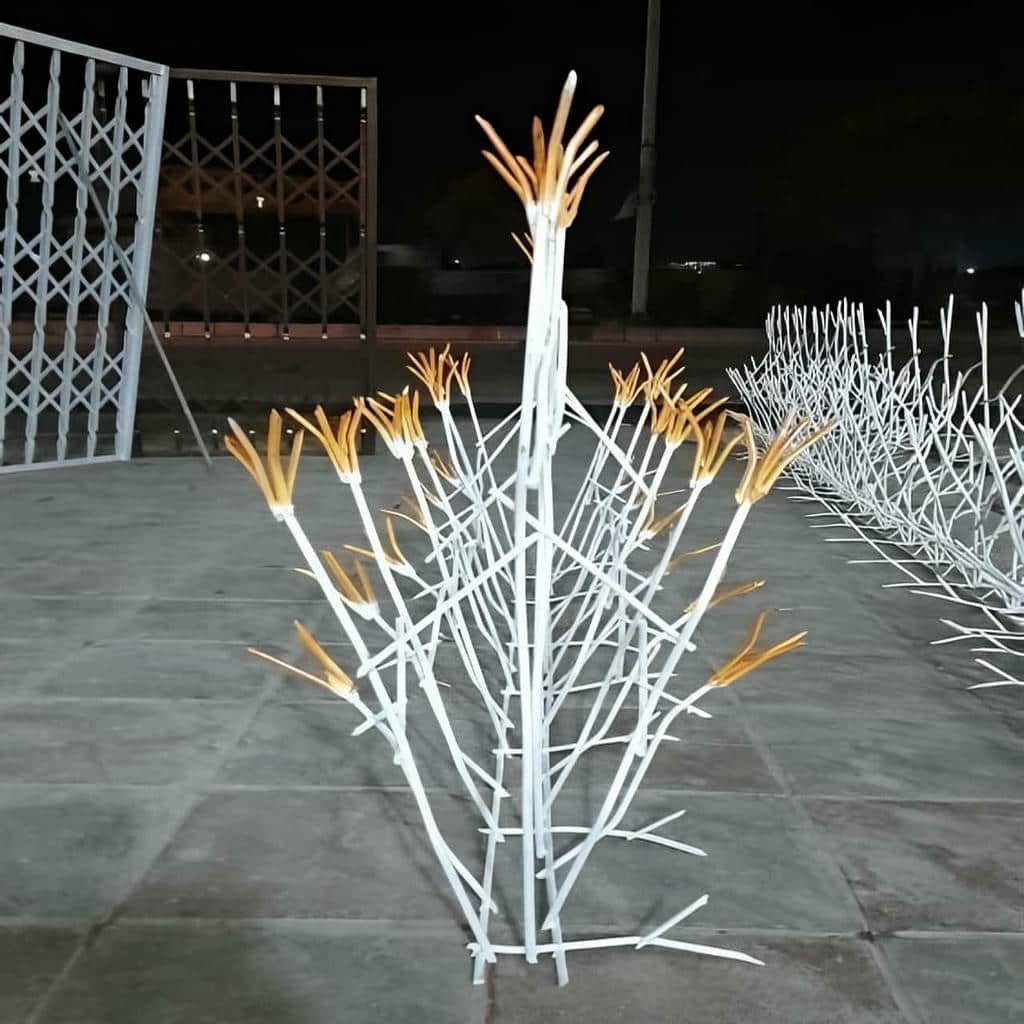 مدل عمودی حفاظ دیوار خطی برای کنترل دسترسی