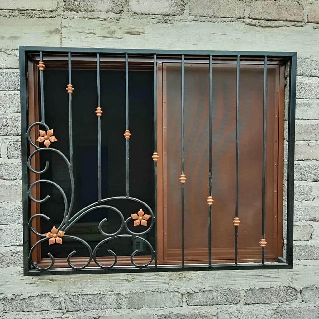 فروش حفاظ پنجره فرفورژه گل نرده با طرح گل مرکزی فروش حفاظ پنجره فرفورژه گل نرده با طرح گل مرکزی