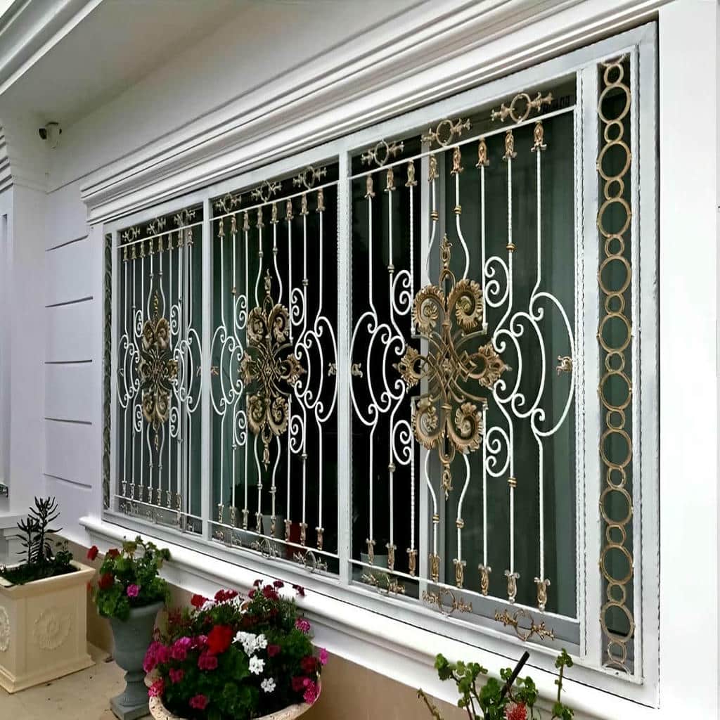 حفاظ پنجره دوجداره ثابت برای امنیت ورودی روزانه