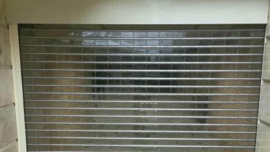 9 نمونه کرکره برقی مدرن نمای تجاری