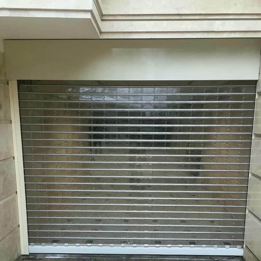 9 نمونه کرکره برقی مدرن نمای تجاری
