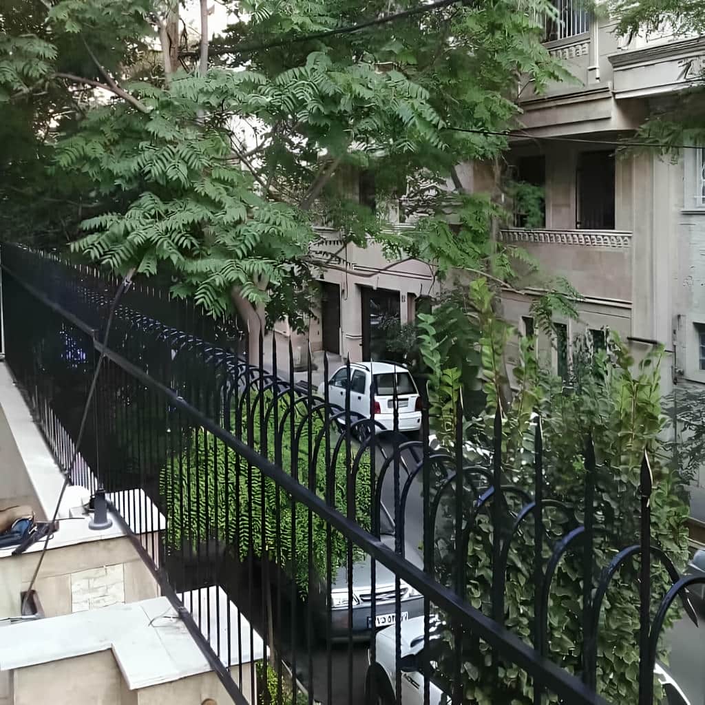 حفاظ سه ردیفه ضد سرقت برای تاج دیوار عریض