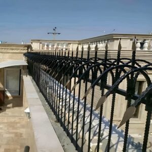 7 مدل حفاظ دیوار مدرن خطی