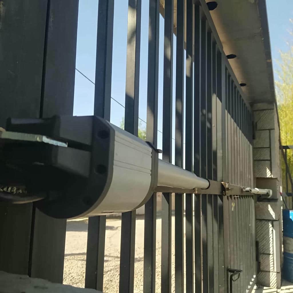 جک ریلی پارکینگ کشویی مجهز به انکودر و توقف نرم