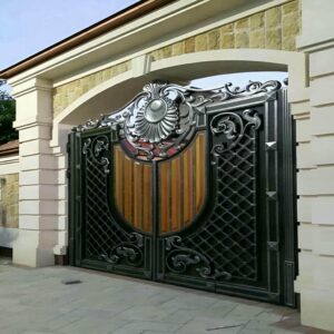10 مدل درب پارکینگ لولایی ستون دار