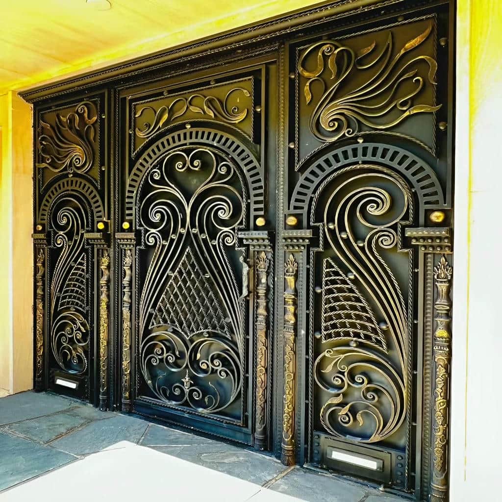 خرید درب پارکینگ لوکس ورودی ویلا