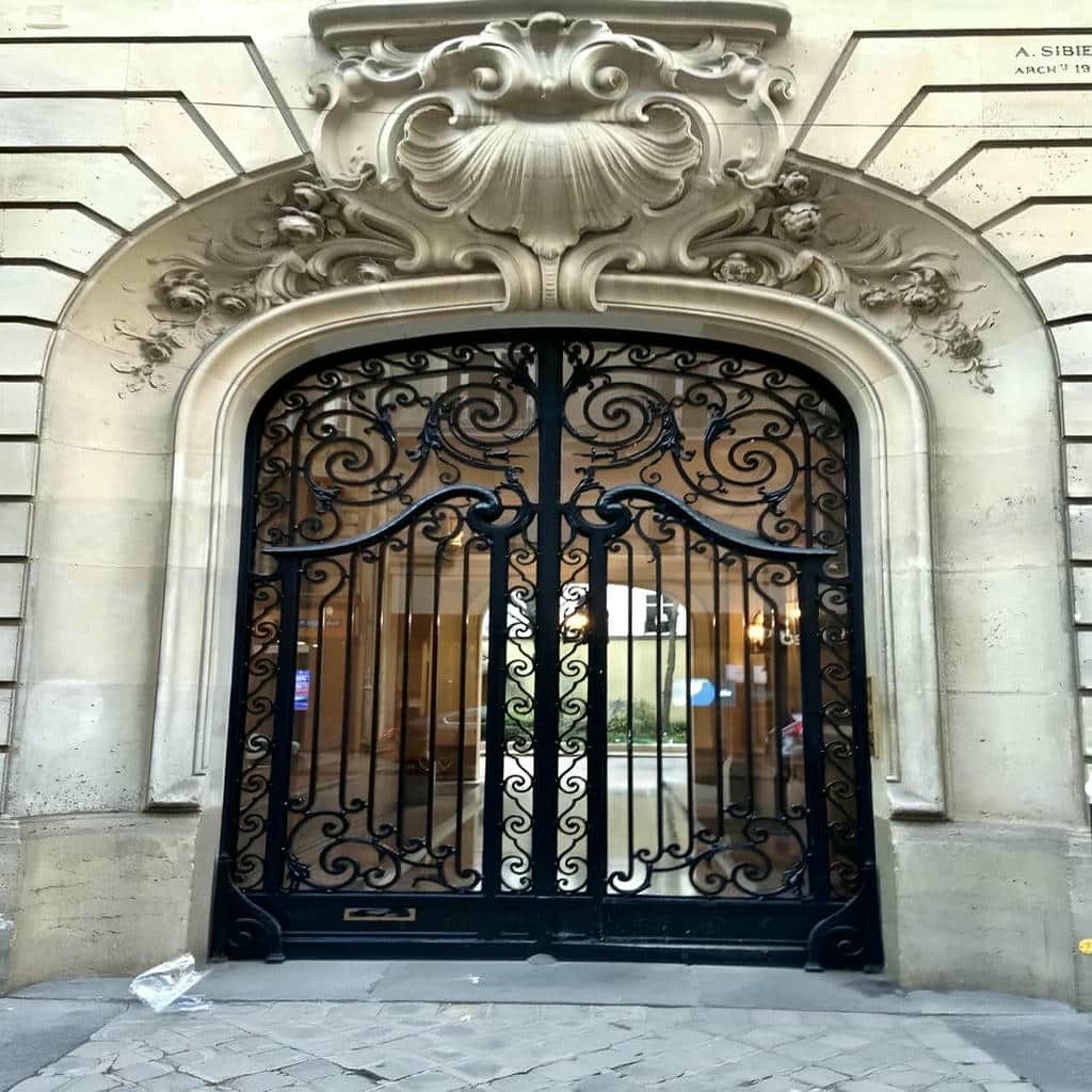 14 طرح درب ویلا مدرن نمای سنگی