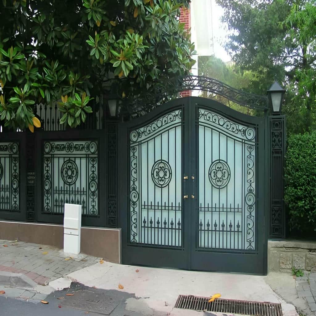 خرید درب ویلایی مینیمال خطی مقاوم