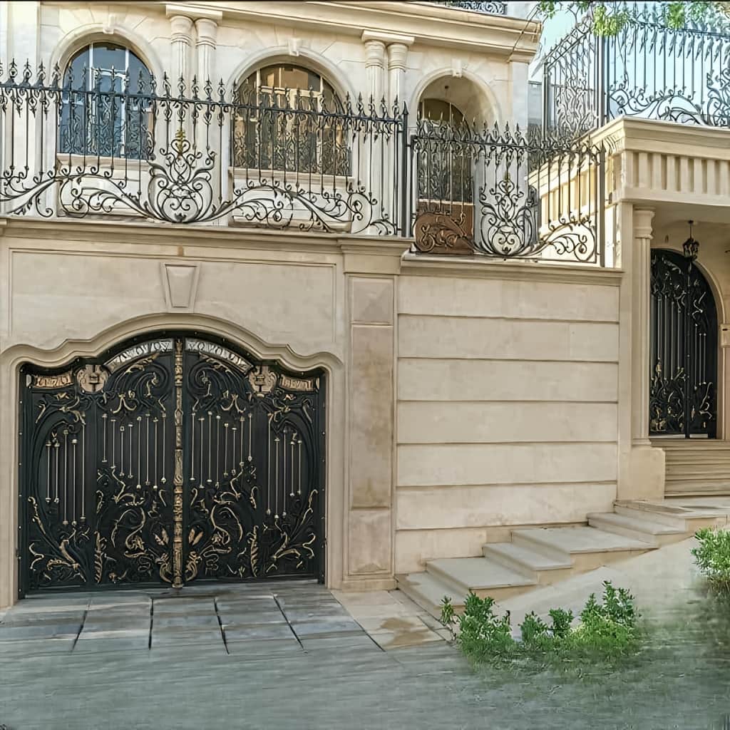 قیمت درب طاق دار با کلاف مقاوم