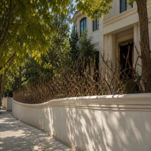9 مدل نرده حفاظ دیوار ساده