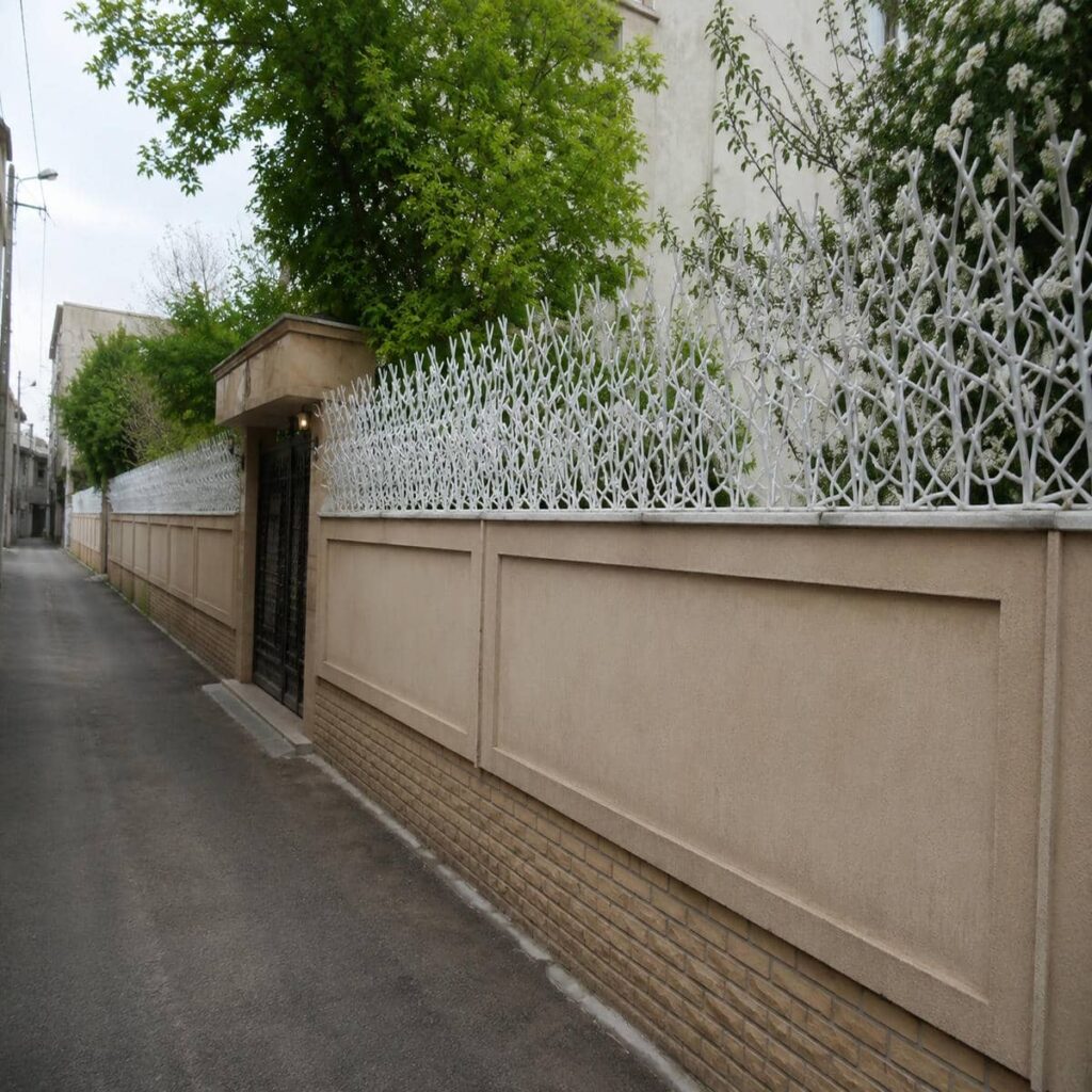 نمونه قابدار حفاظ دیوار برای ورودی منظم و ایمن نمونه قابدار حفاظ دیوار برای ورودی منظم و ایمن