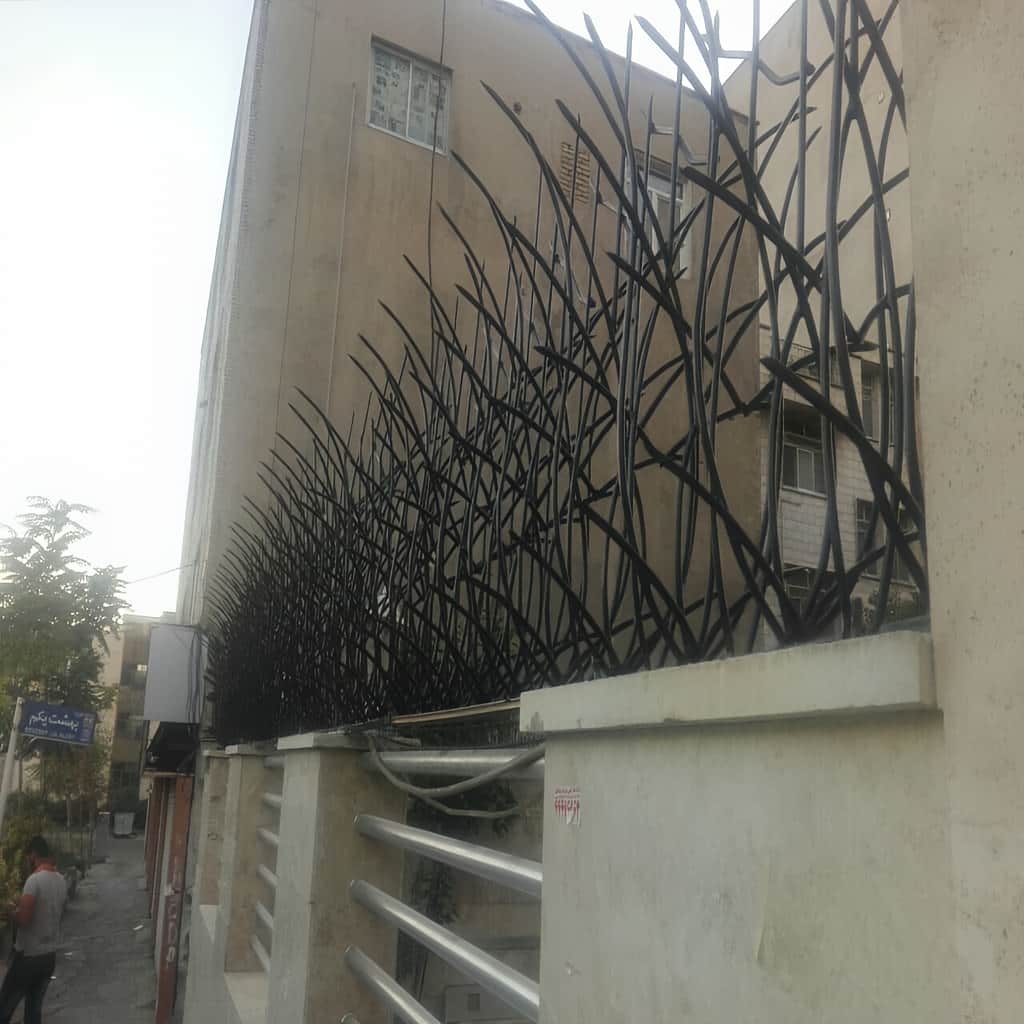 حفاظ نیزار رنگ کوره ای