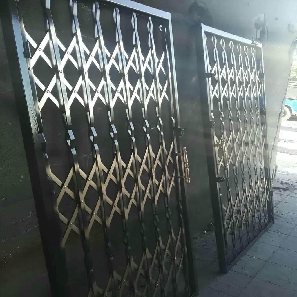 نرده کشویی فضای مسکونی