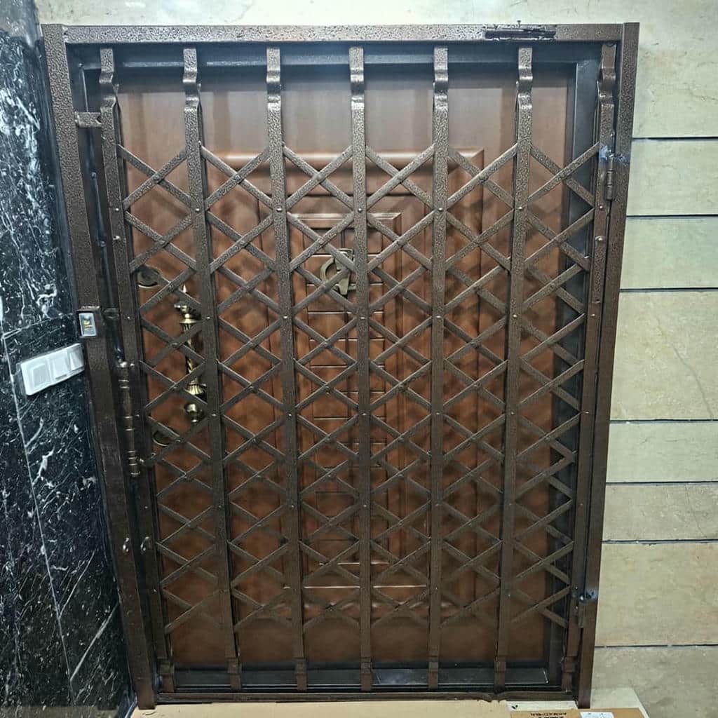 مرکز فروش تخصصی حفاظ پشت درب آپارتمان ویژه جوشکاری تمیز و اتصالات مقاوم