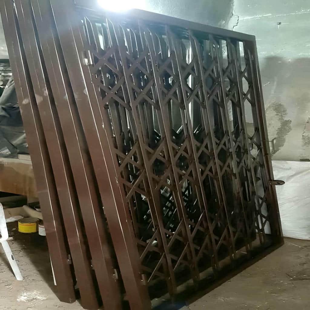 نرده آکاردئونی مدل مقاوم