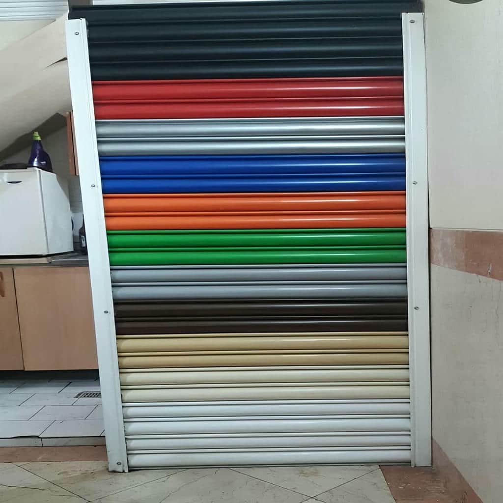 کرکره اتوماتیک مغازه با نمای مرتب