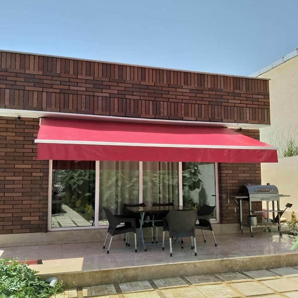 سایبان برقی متحرک مدرن
