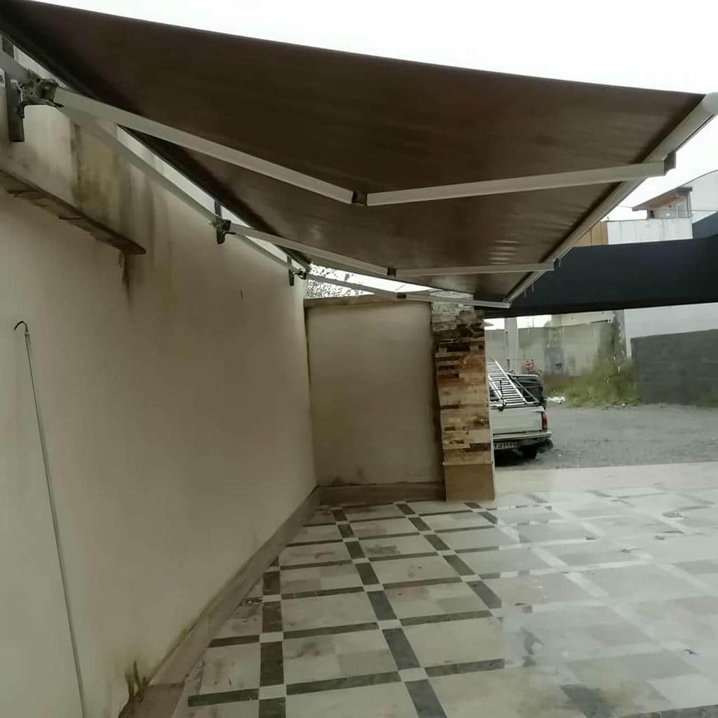 سایبان تاشو متحرک