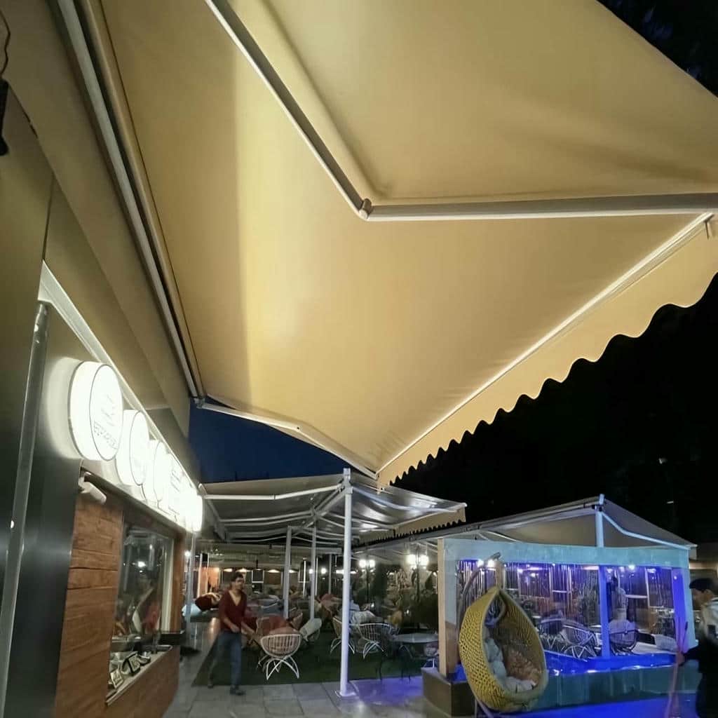 سایبان ضد آب فضای ورودی